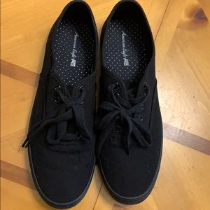 Black canvas shoes 9W American Eagle-sneakers